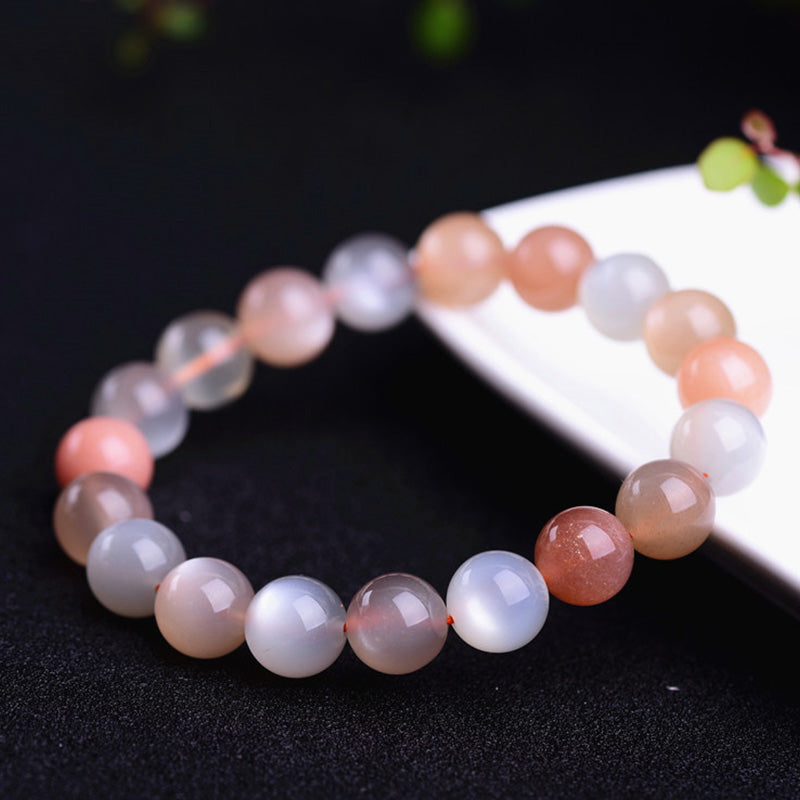 KarmaRipple's Authentic Moonstone Wealth Positive Bracelet p4