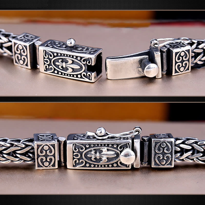 KarmaRipple's Retro Dragon Keel Woven Design Balance Balancing Bracelet p6