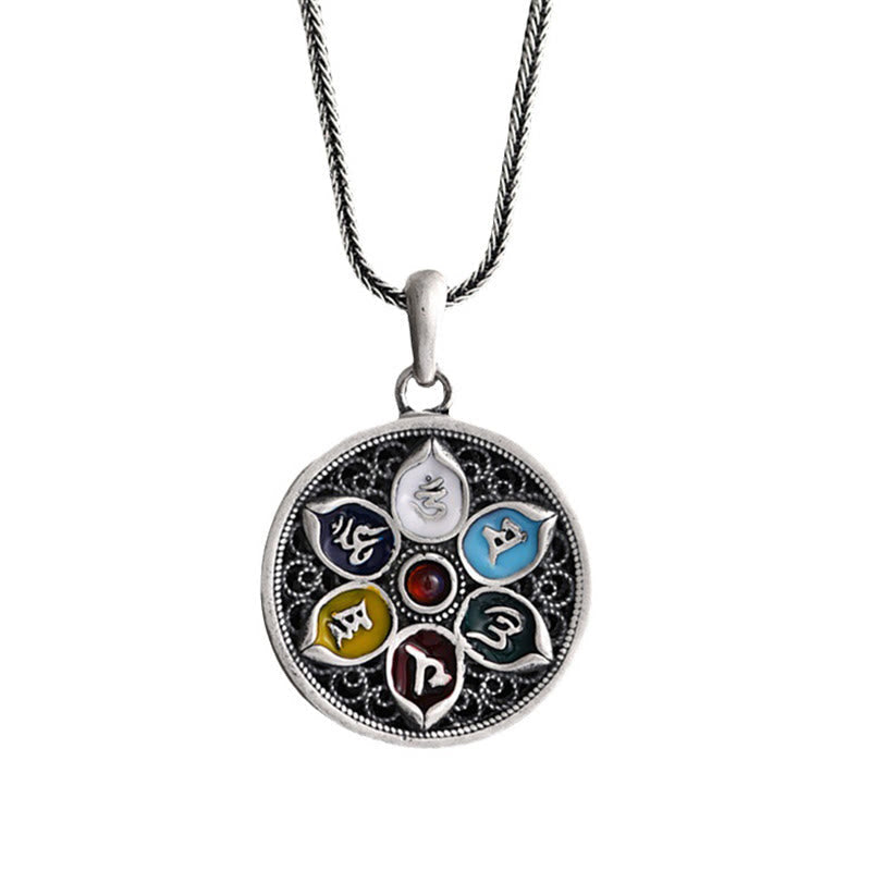 KarmaRipple's Tibetan Om Mani Padme Hum Purity Pendant Necklace p10