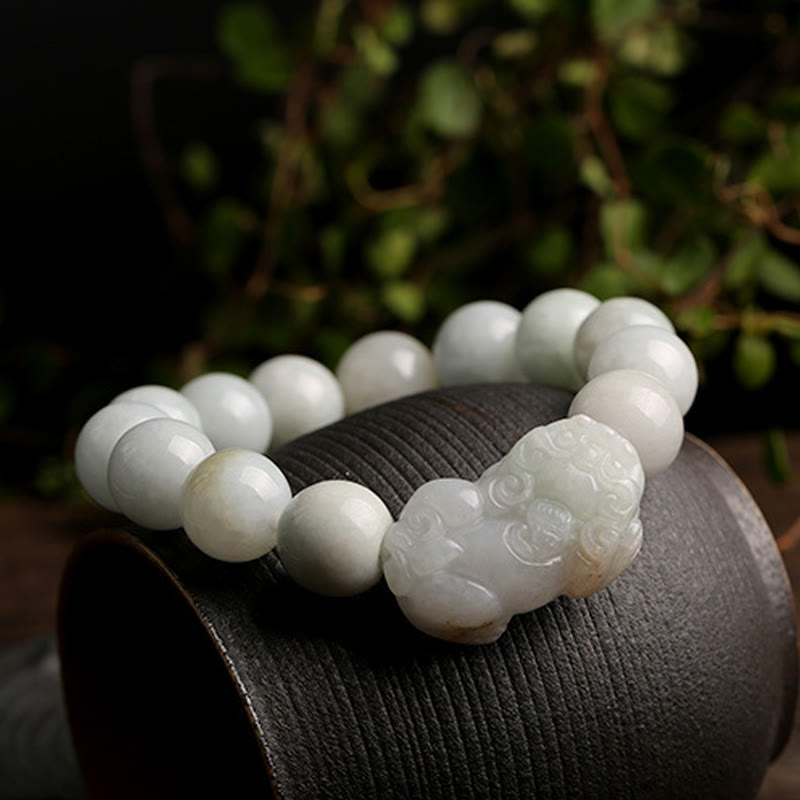 KarmaRipple's Fengshui Wealth Prosperity Jade PiXiu Fortune Bracelet p3