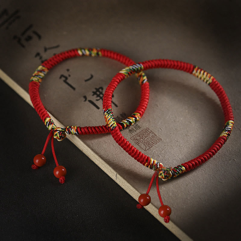KarmaRipple's Five Colors King Kong Weave String Protection Fortune Bracelet p2