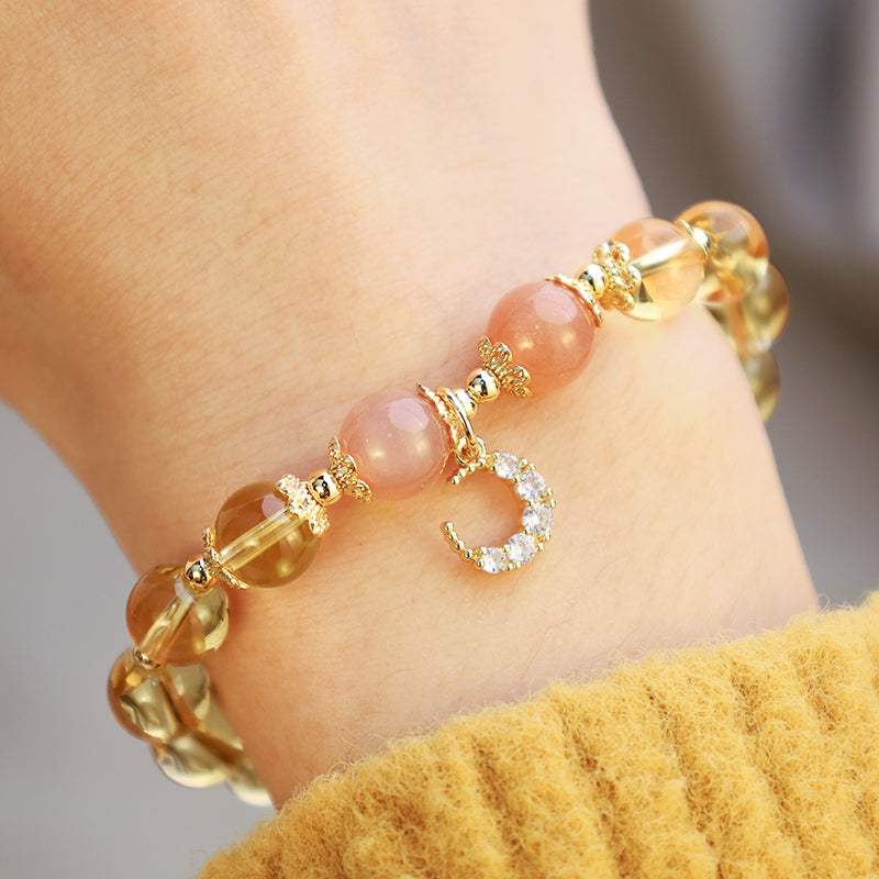 KarmaRipple's Blessed Moon Citrine Abundant Energy Bracelet p5