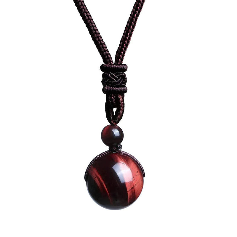 KarmaRipple's Tibetan Tiger's Eye Bracelet Pendant Set p13
