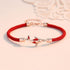 Rose Gold Koi Fish Red Bracelet(Wrist Circumference 14-18cm)