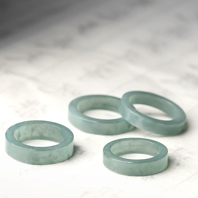 KarmaRipple's Authentic Jade Prosperity Fortune Ring p9
