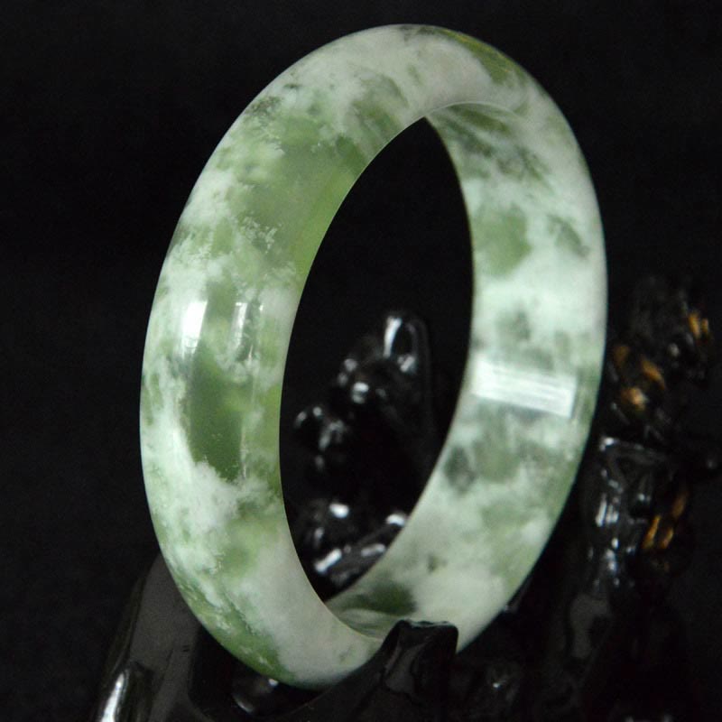 KarmaRipple's Authentic Jade Fortune Prosperity Bracelet Bangle p11