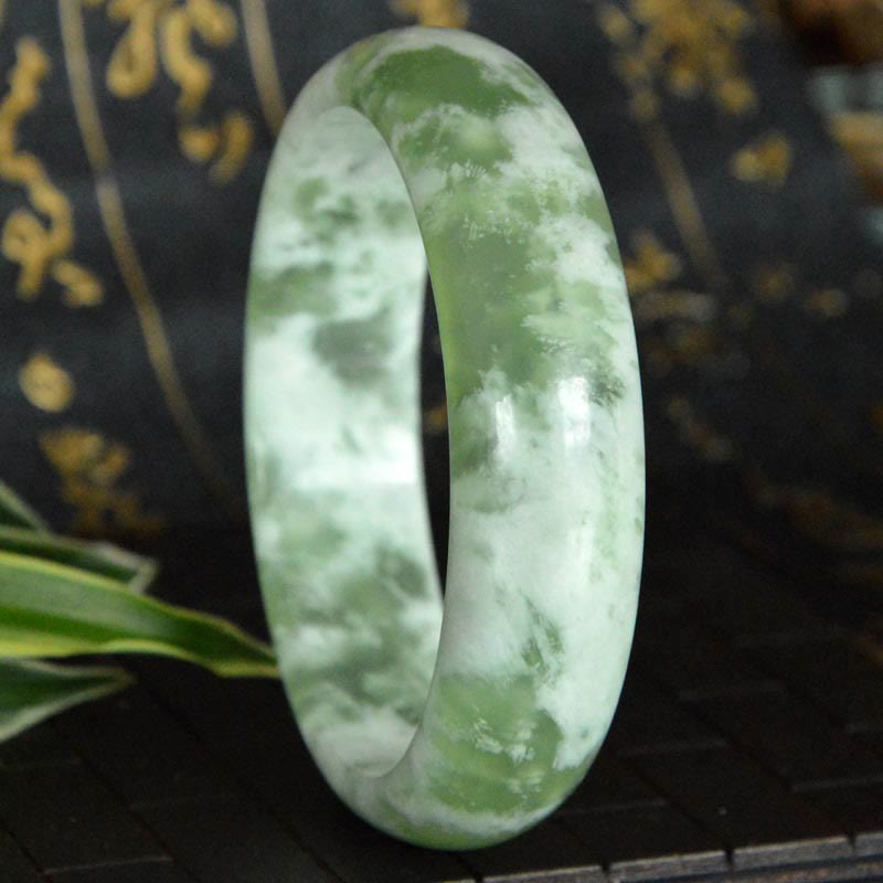 KarmaRipple's Authentic Jade Fortune Prosperity Bracelet Bangle p3