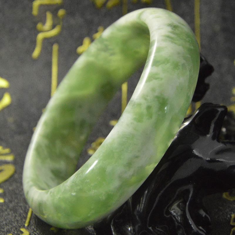 KarmaRipple's Authentic Jade Fortune Prosperity Bracelet Bangle p6