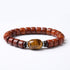 8*10mm Yak Bone Tiger Eye(Wrist Circumference 14-16cm)