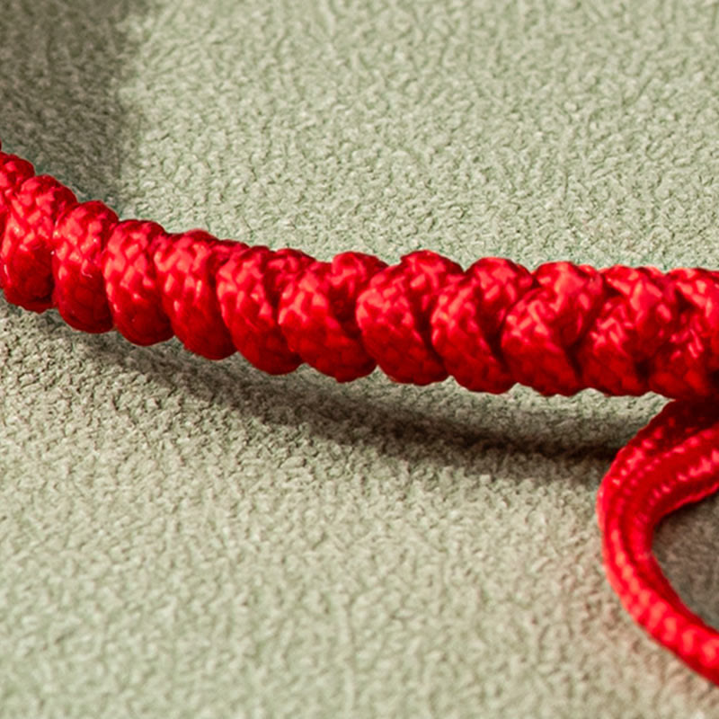 KarmaRipple's Jade Fortune Abundance Red String Bracelet p11