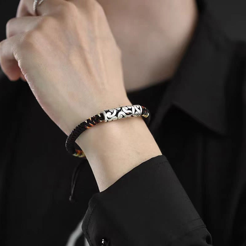 KarmaRipple's Bronze Auspicious Clouds Fortune String Bracelet p5
