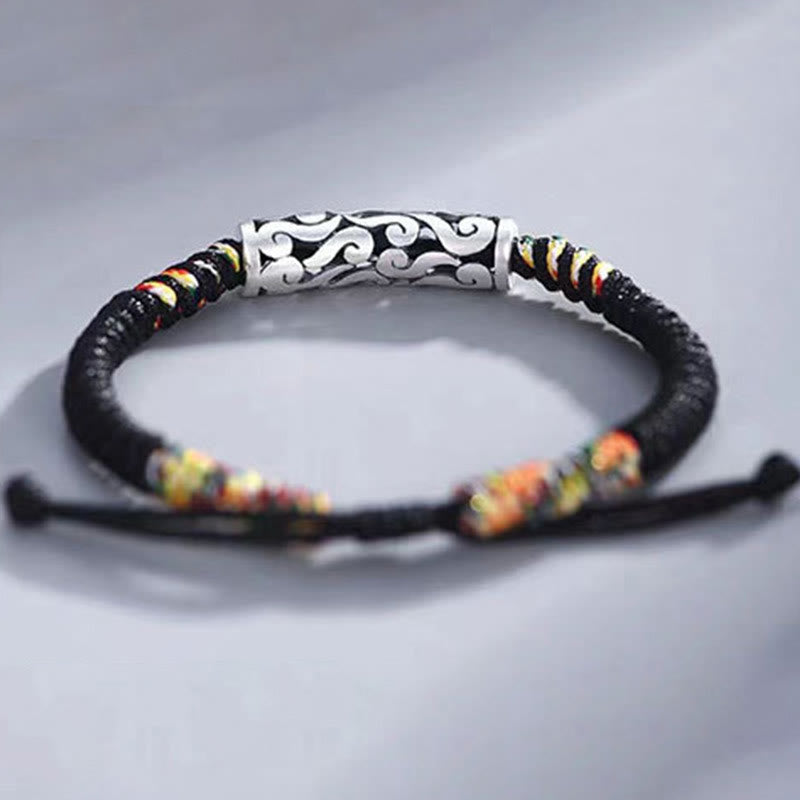 KarmaRipple's Bronze Auspicious Clouds Fortune String Bracelet p3