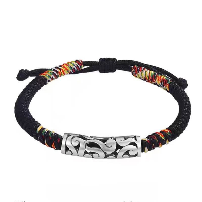 KarmaRipple's Bronze Auspicious Clouds Fortune String Bracelet p11
