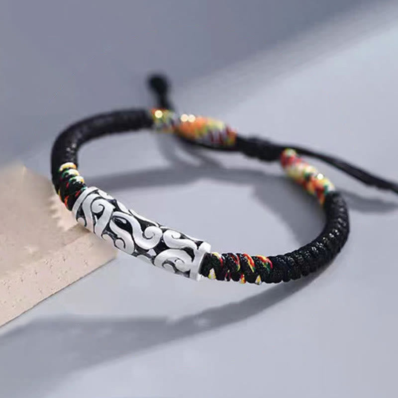KarmaRipple's Bronze Auspicious Clouds Fortune String Bracelet p2
