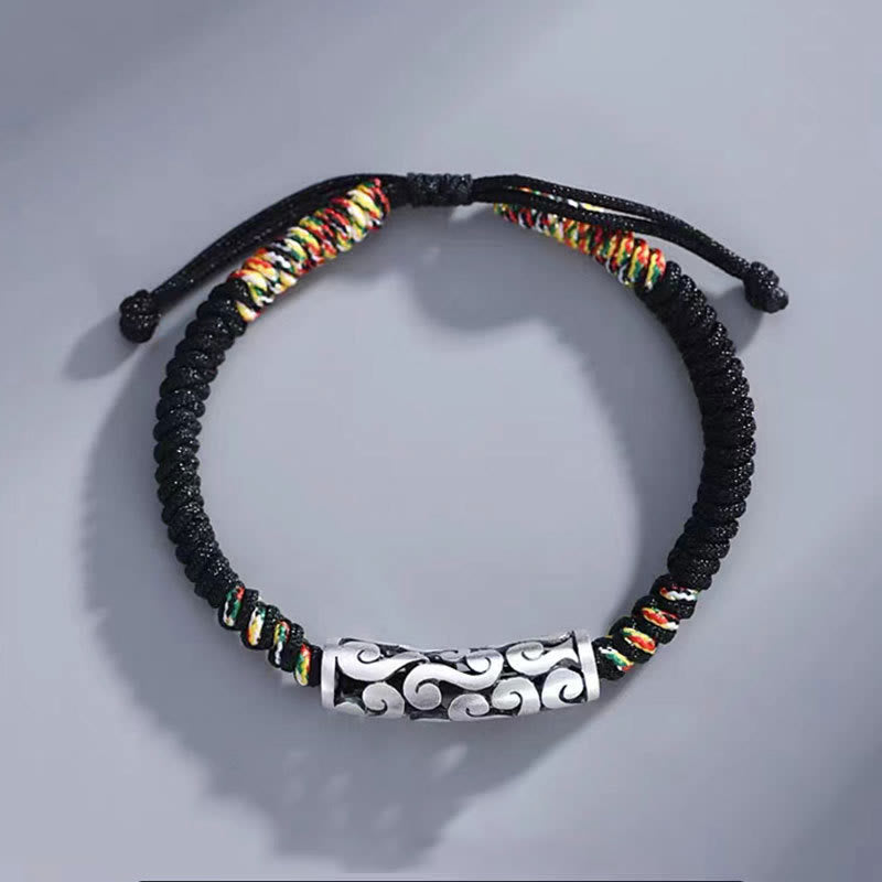 KarmaRipple's Bronze Auspicious Clouds Fortune String Bracelet p9