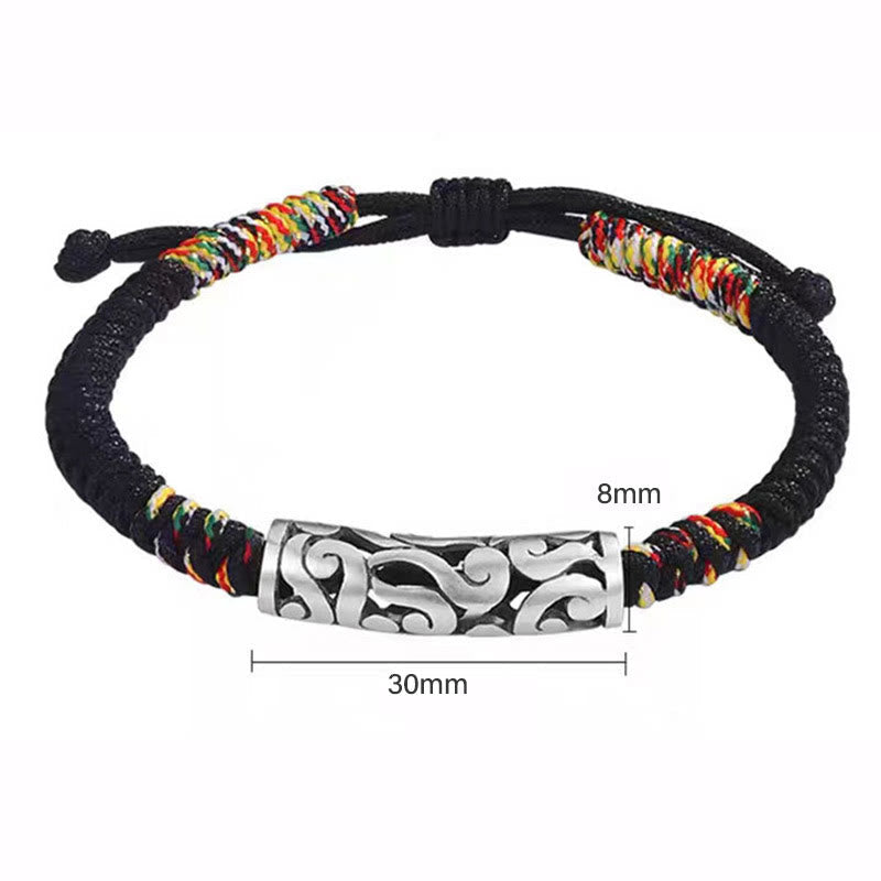 KarmaRipple's Bronze Auspicious Clouds Fortune String Bracelet p10