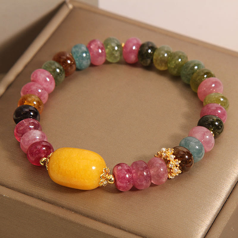 KarmaRipple's Authentic Tourmaline Topaz Positive Bracelet p5