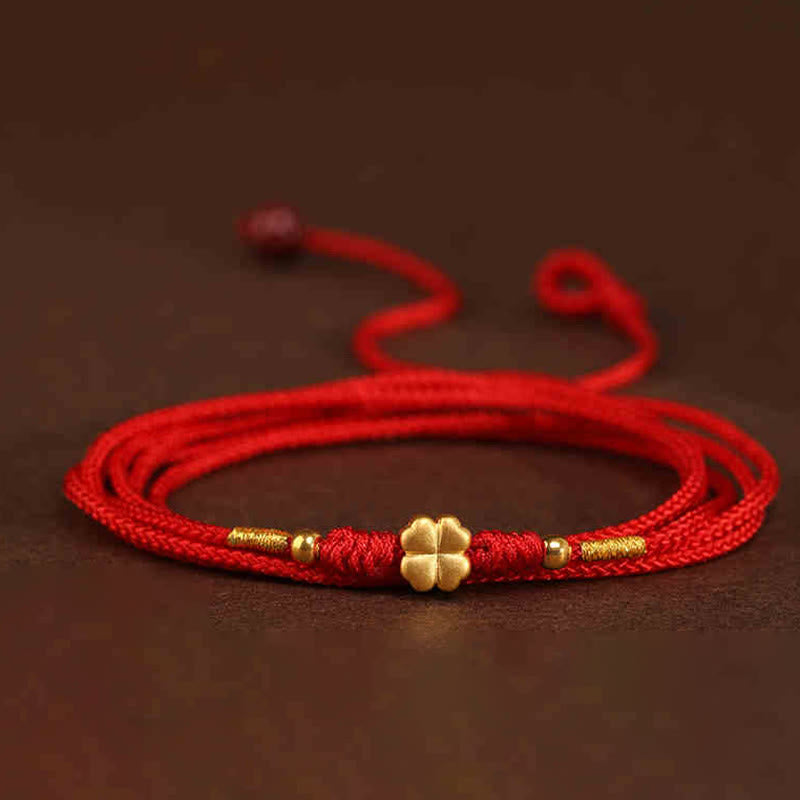 KarmaRipple's KarmaRipple 999 Solid Gold Red String Belly Chain p12