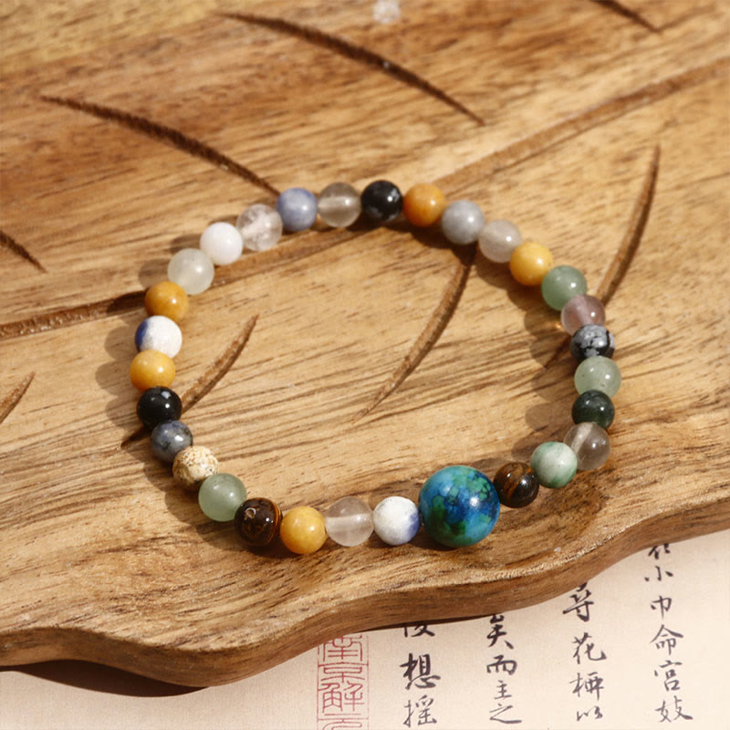 KarmaRipple's Red Agate Shoushan Stone Calm Blessing Bracelet p5