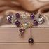 Amethyst White Crystal(Wrist Circumference: 14-16cm)
