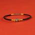 Black Yellow 925 Sterling Silver / 14cm