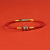Red Yellow 925 Sterling Silver / 16cm