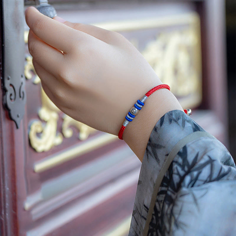 KarmaRipple's Red String Chinese Characters Protection Bracelet p17