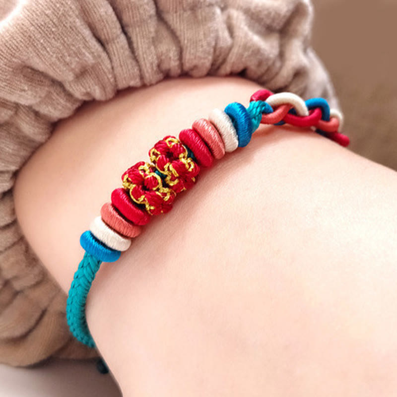 KarmaRipple's String Four Srand Peach Blossom Connection Bracelet p11