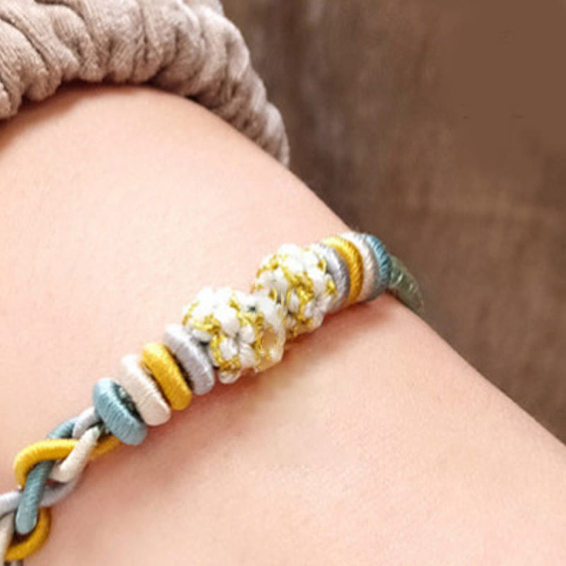 KarmaRipple's String Four Srand Peach Blossom Connection Bracelet p12
