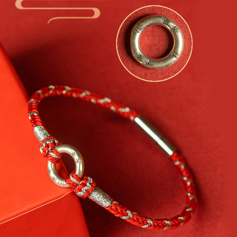 KarmaRipple's Red String 925 Sterling Silver Safe Fortune Bracelet p13