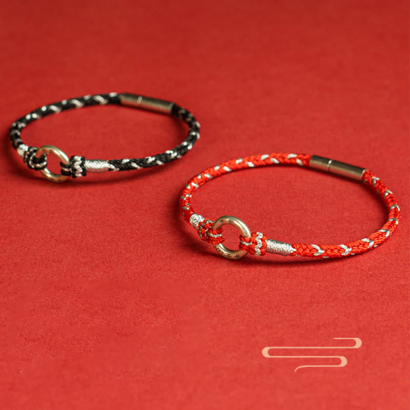 KarmaRipple's Red String 925 Sterling Silver Safe Fortune Bracelet p16