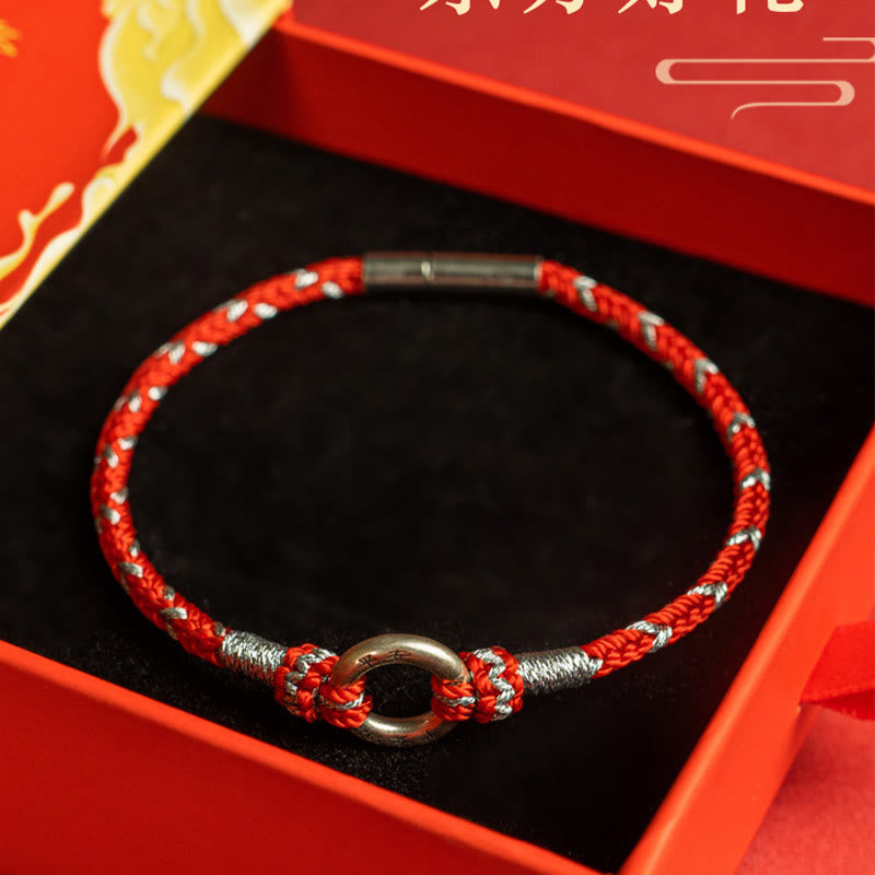KarmaRipple's Red String 925 Sterling Silver Safe Fortune Bracelet p12