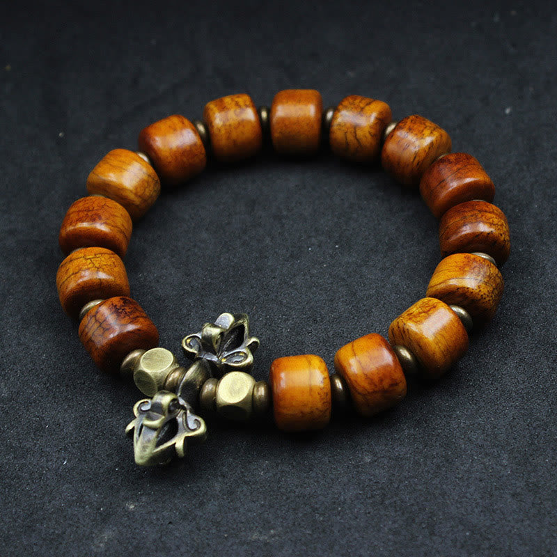 KarmaRipple's Yak Bone Bronze Strength Bracelet p1