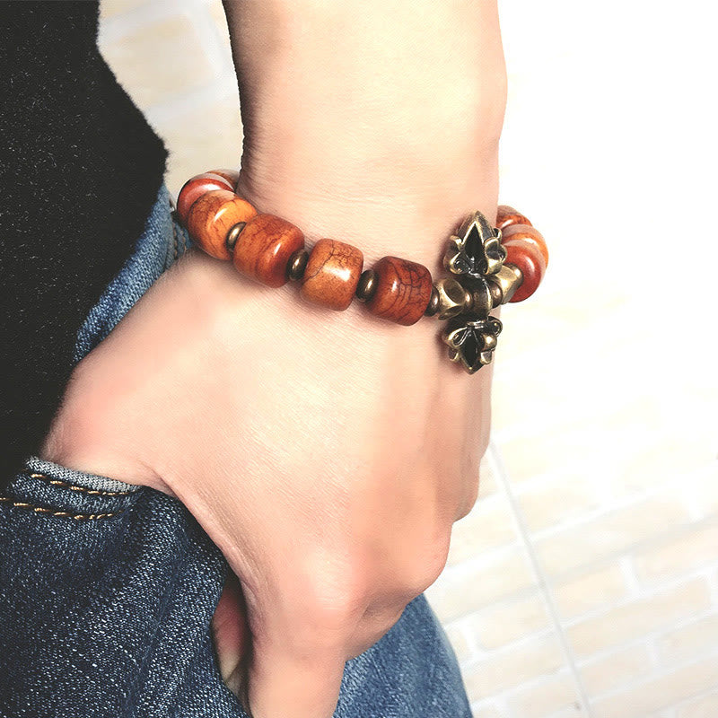 KarmaRipple's Yak Bone Bronze Strength Bracelet p11