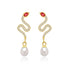 Red-Eyed Snake Pearl Gold
