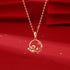 925 Sterling Silver Snake Koi Golden