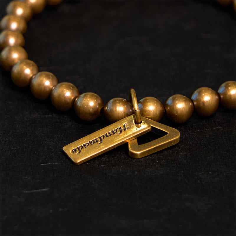KarmaRipple's Bronze Beadwork Balance Bracelet p3