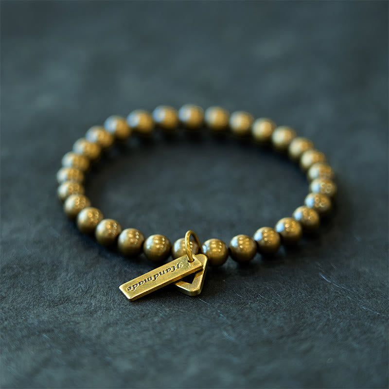 KarmaRipple's Bronze Beadwork Balance Bracelet p6