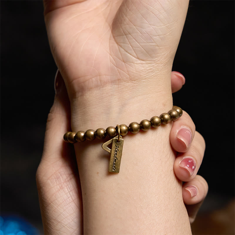 KarmaRipple's Bronze Beadwork Balance Bracelet p5