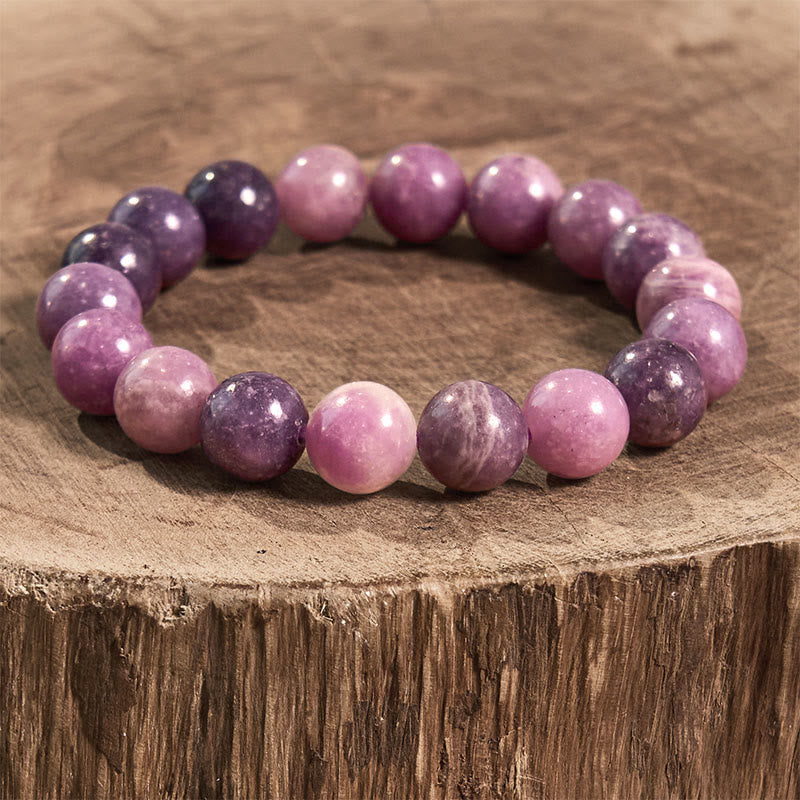 KarmaRipple's Purple Mica Stone'sitive Bracelet p8
