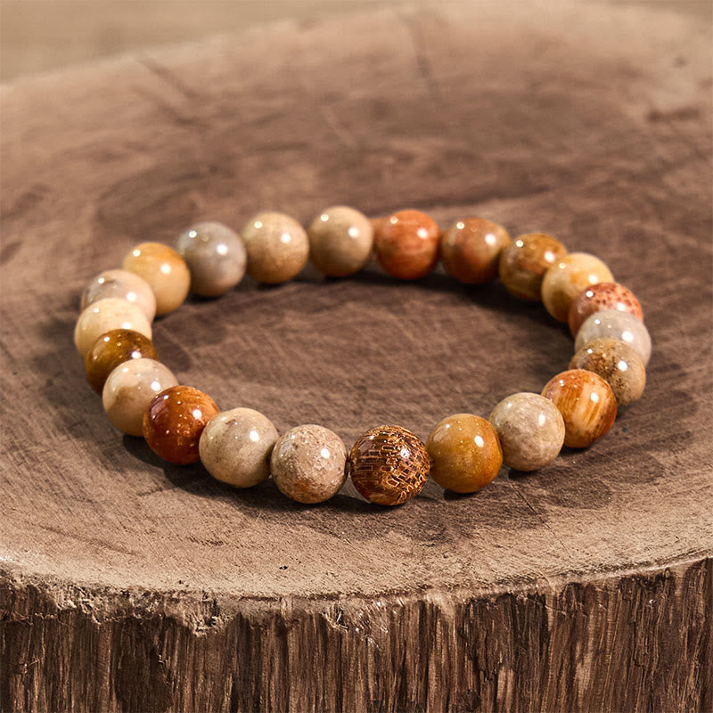 KarmaRipple's Fossil Coral Compassion Bracelet p2