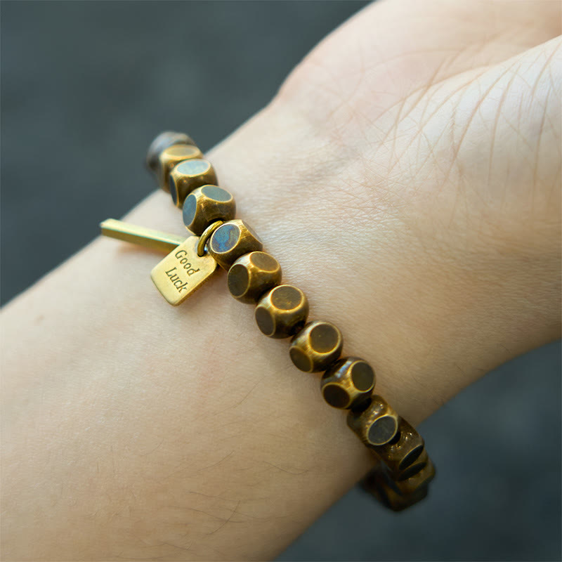 KarmaRipple's Bronze Good Fortune Wealth Bracelet p8