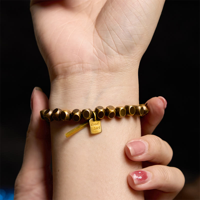 KarmaRipple's Bronze Good Fortune Wealth Bracelet p7