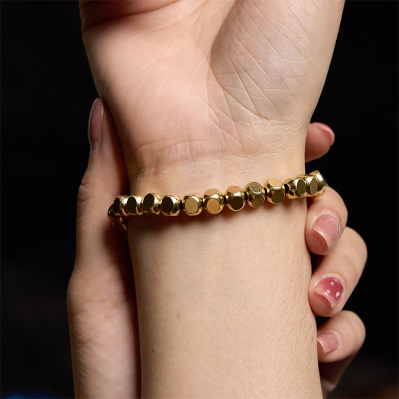 KarmaRipple's Bronze Good Fortune Balancing Bracelet p7