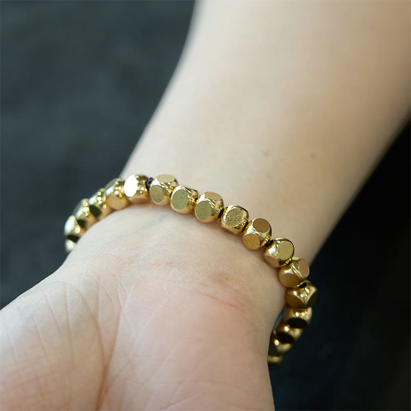KarmaRipple's Bronze Good Fortune Balancing Bracelet p10