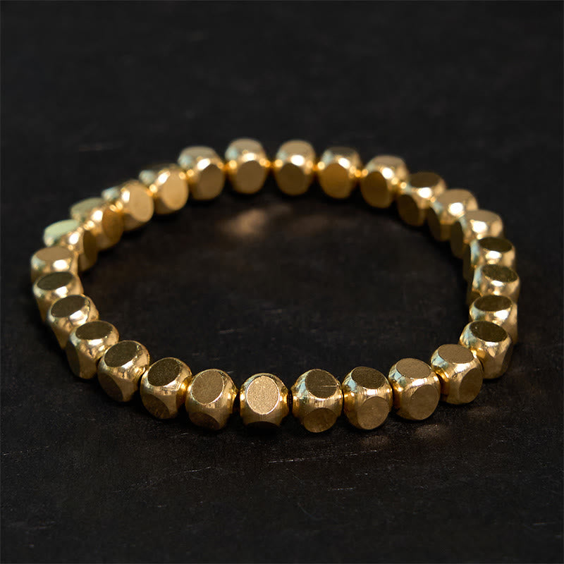 KarmaRipple's Bronze Good Fortune Balancing Bracelet p1