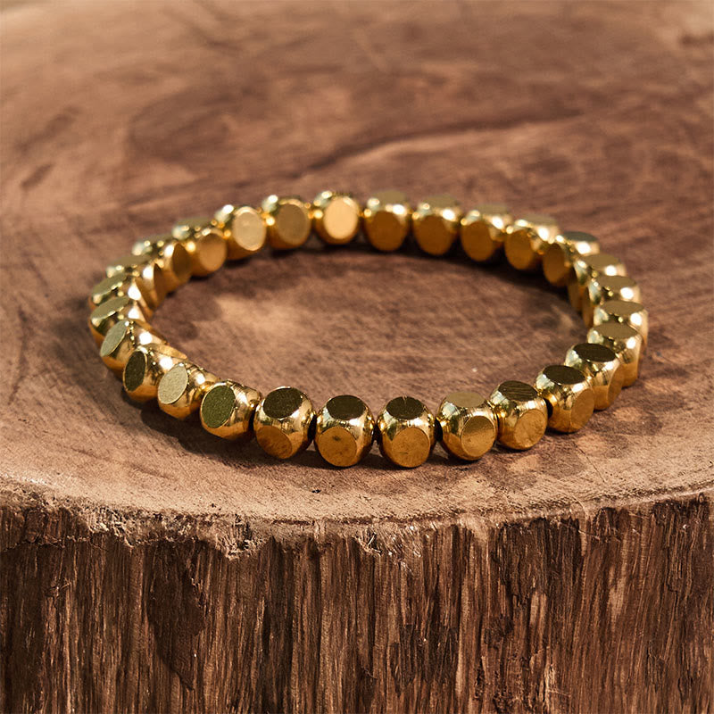 KarmaRipple's Bronze Good Fortune Balancing Bracelet p12