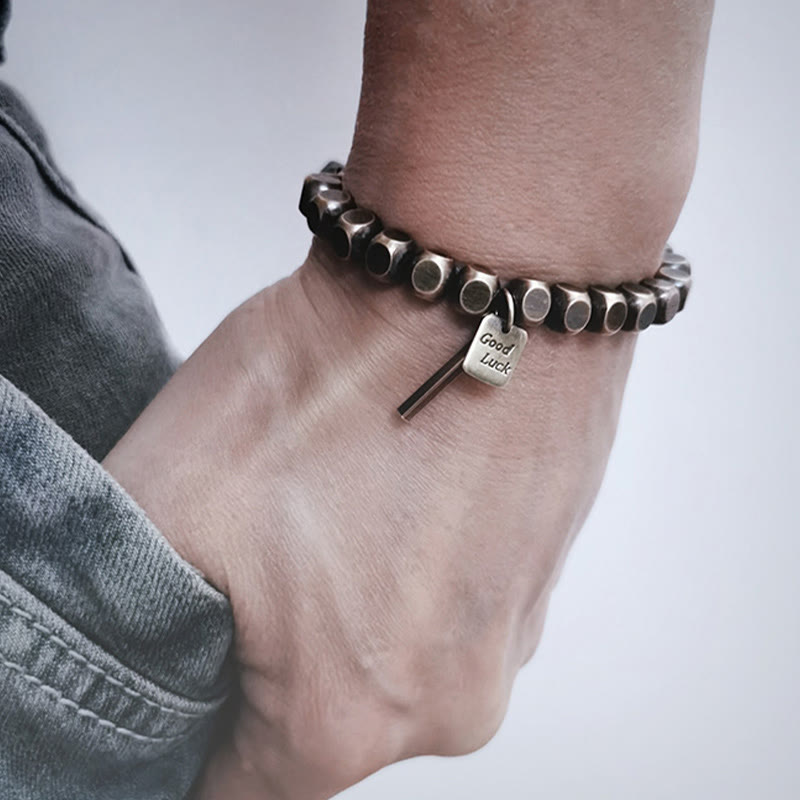 KarmaRipple's Bronze Good Fortune Wealth Bracelet p5