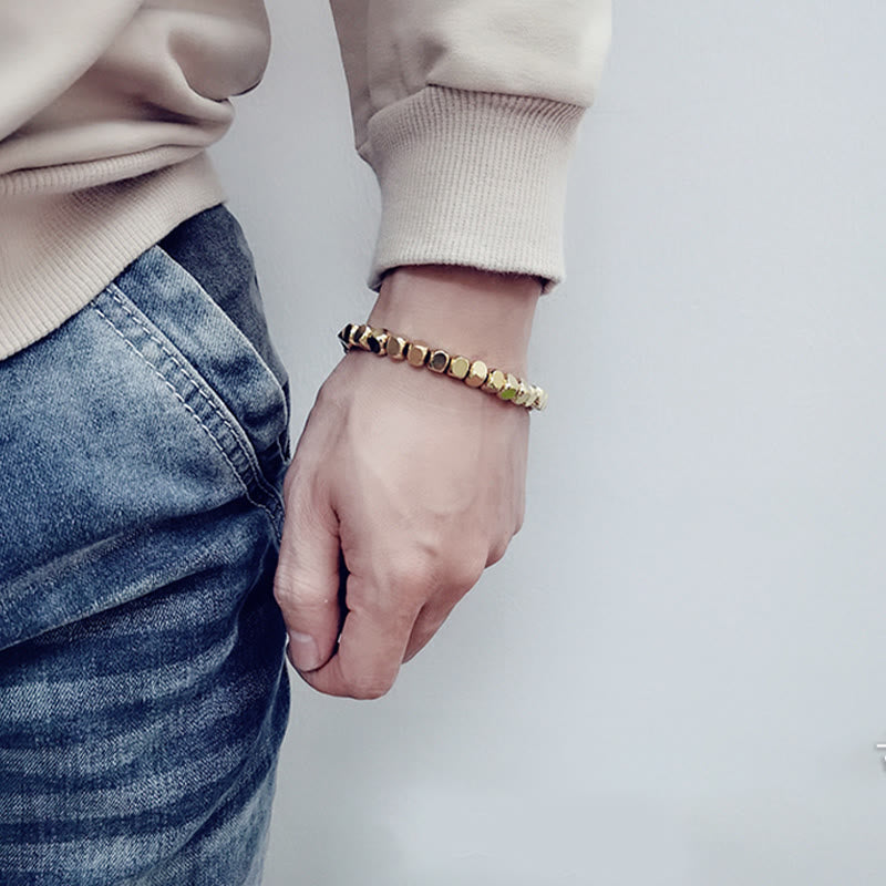 KarmaRipple's Bronze Good Fortune Balancing Bracelet p5