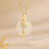 Hetian Jade 925 Sterling Silver